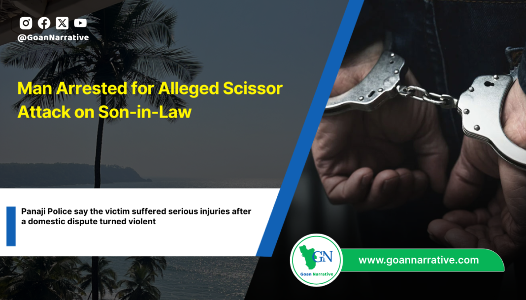 Man Arrested for Alleged Scissor Attack on Son-in-Law