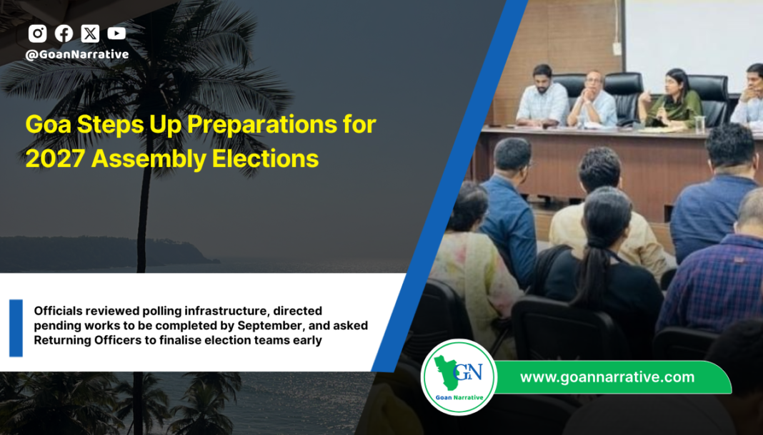 Goa Steps Up Preparations for 2027 Assembly Elections