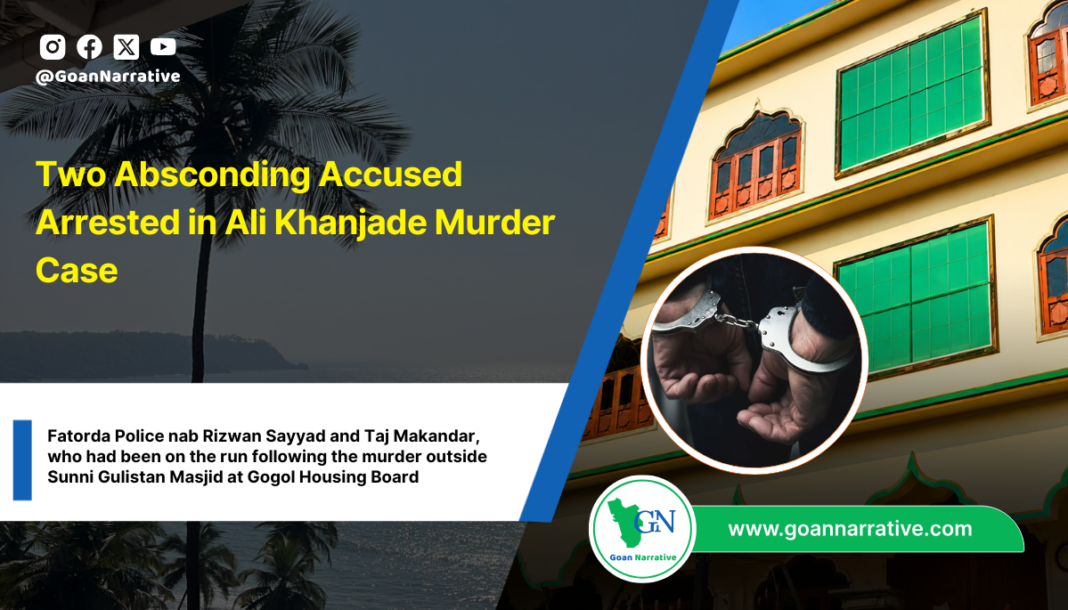 Two Absconding Accused Arrested in Ali Khanjade Murder Case