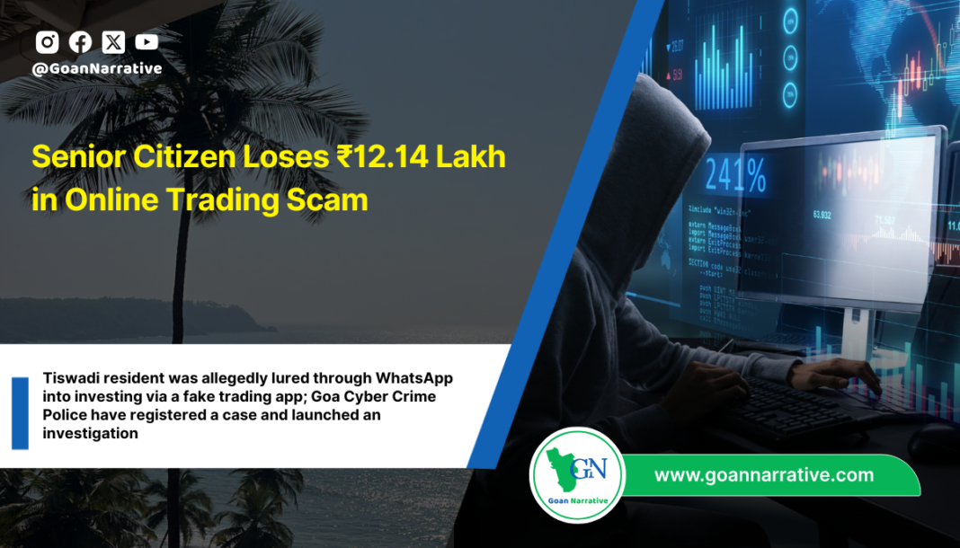 Senior Citizen Loses ₹12.14 Lakh in Online Trading Scam