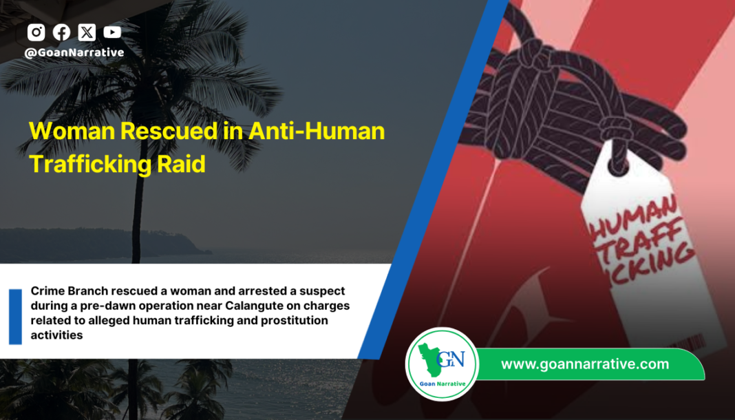 Woman Rescued in Anti-Human Trafficking Raid