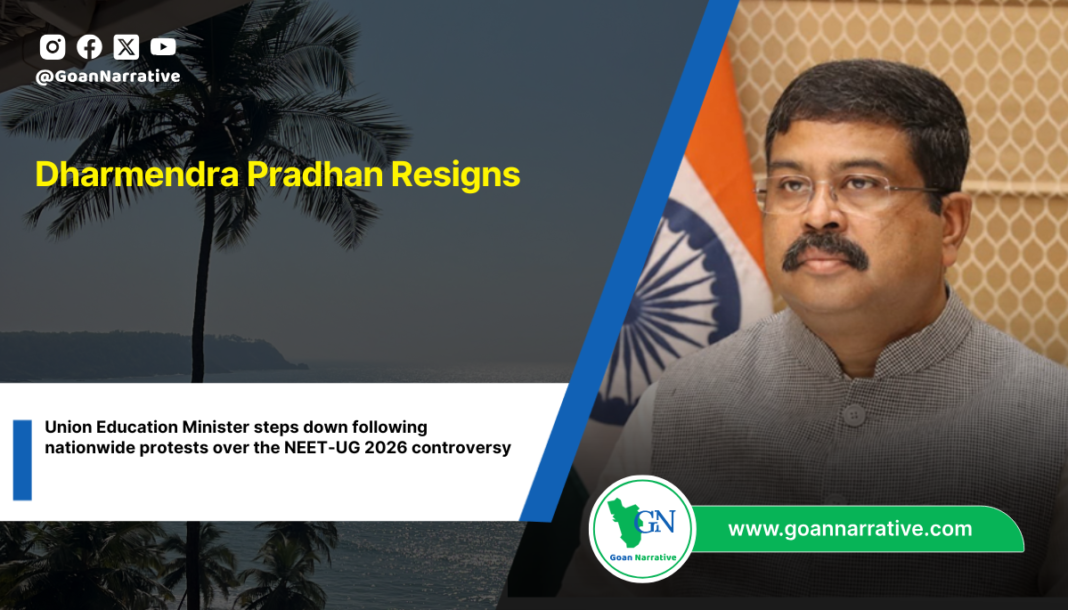 Dharmendra Pradhan Resigns