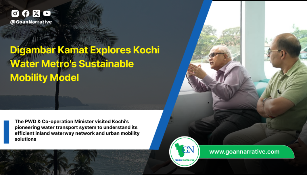 Digambar Kamat Explores Kochi Water Metro's Sustainable Mobility Model