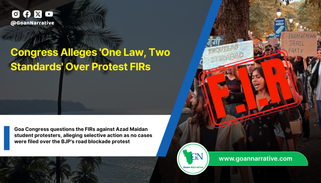 Congress Alleges 'One Law, Two Standards' Over Protest FIRs