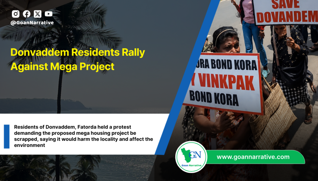 Donvaddem Residents Rally Against Mega Project