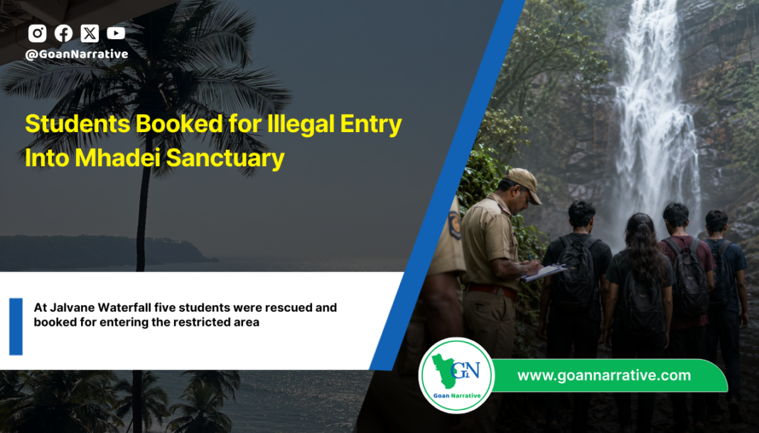 Students Booked for Illegal Entry Into Mhadei Sanctuary