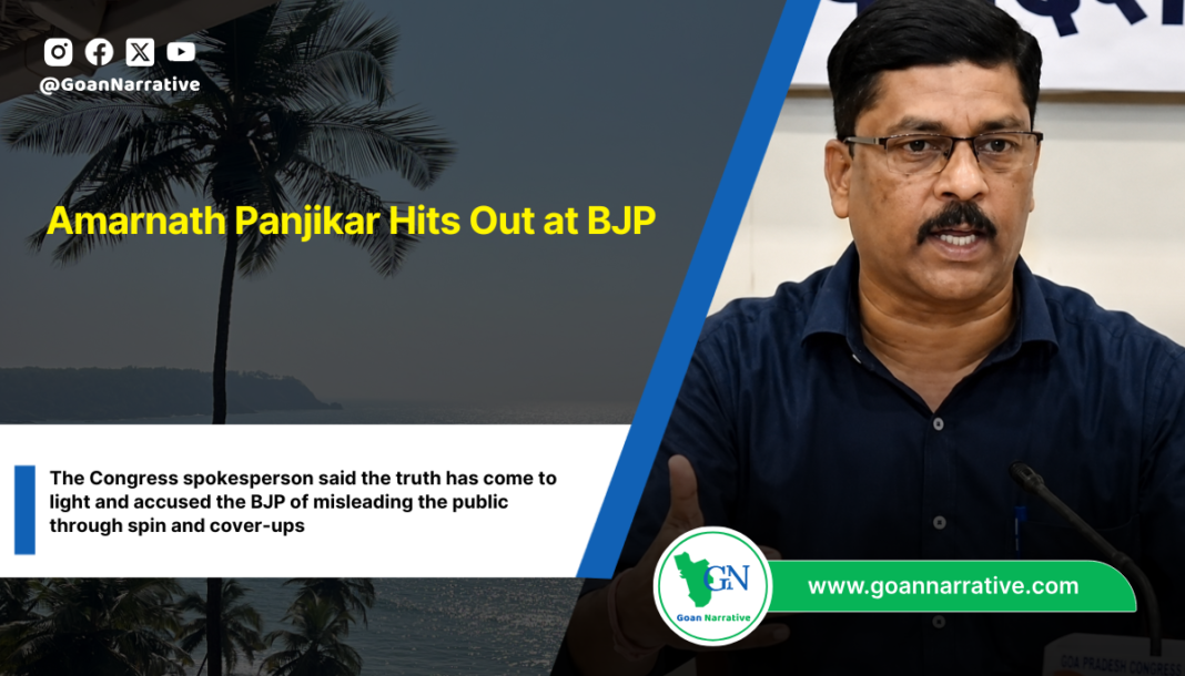 Amarnath Panjikar Hits Out at BJP