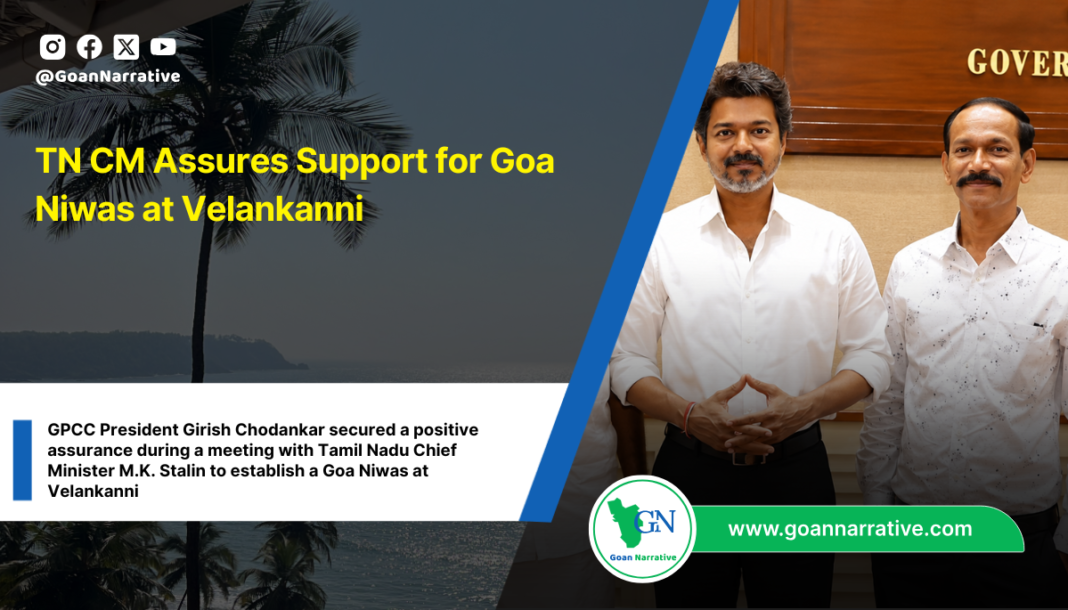 TN CM Assures Support for Goa Niwas at Velankanni