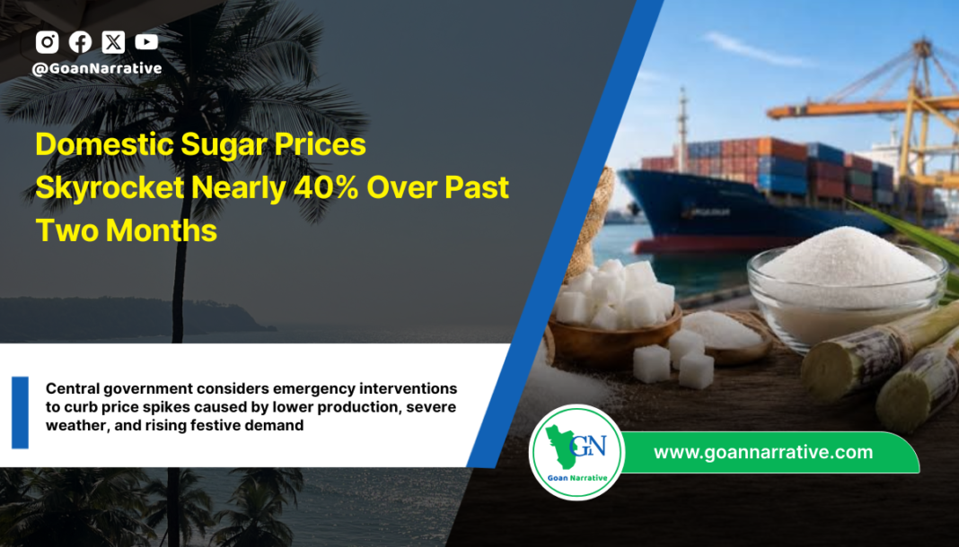 Domestic Sugar Prices Skyrocket Nearly 40% Over Past Two Months