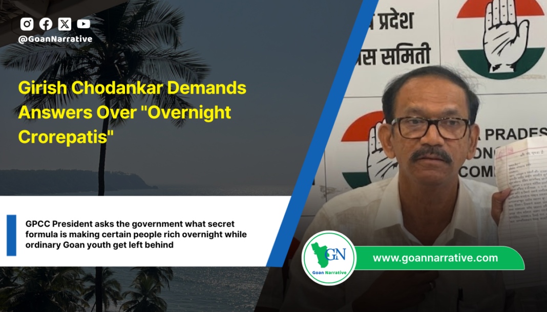 Girish Chodankar Demands Answers Over 