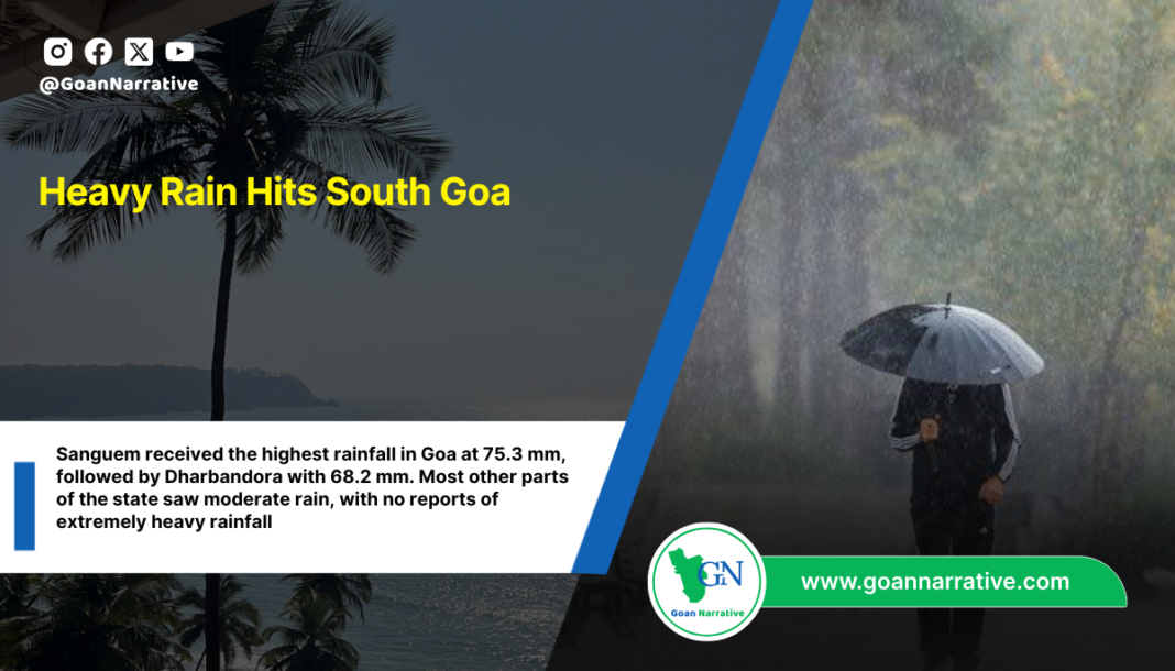 Heavy Rain Hits South Goa