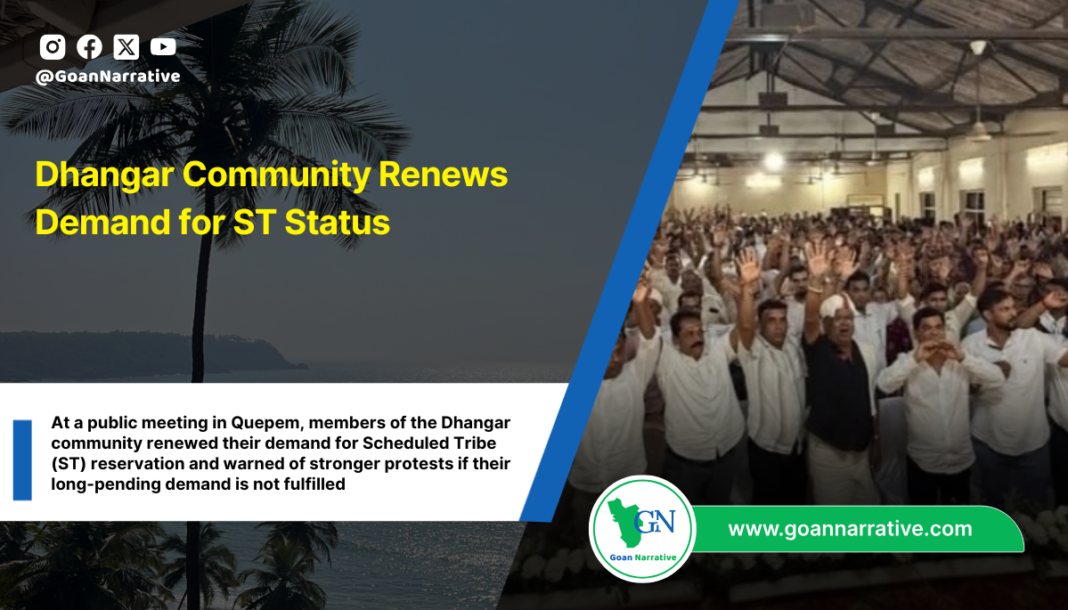 Dhangar Community Renews Demand for ST Status