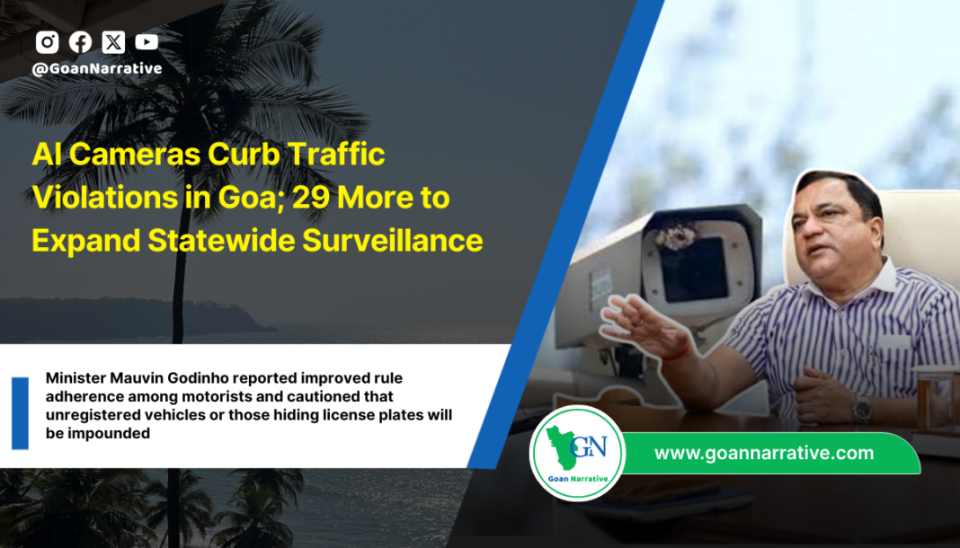 AI Cameras Curb Traffic Violations in Goa; 29 More to Expand Statewide Surveillance