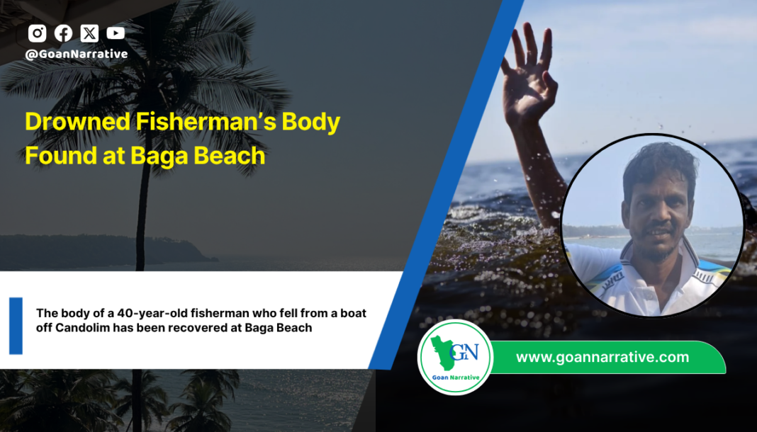 Drowned Fisherman’s Body Found at Baga Beach