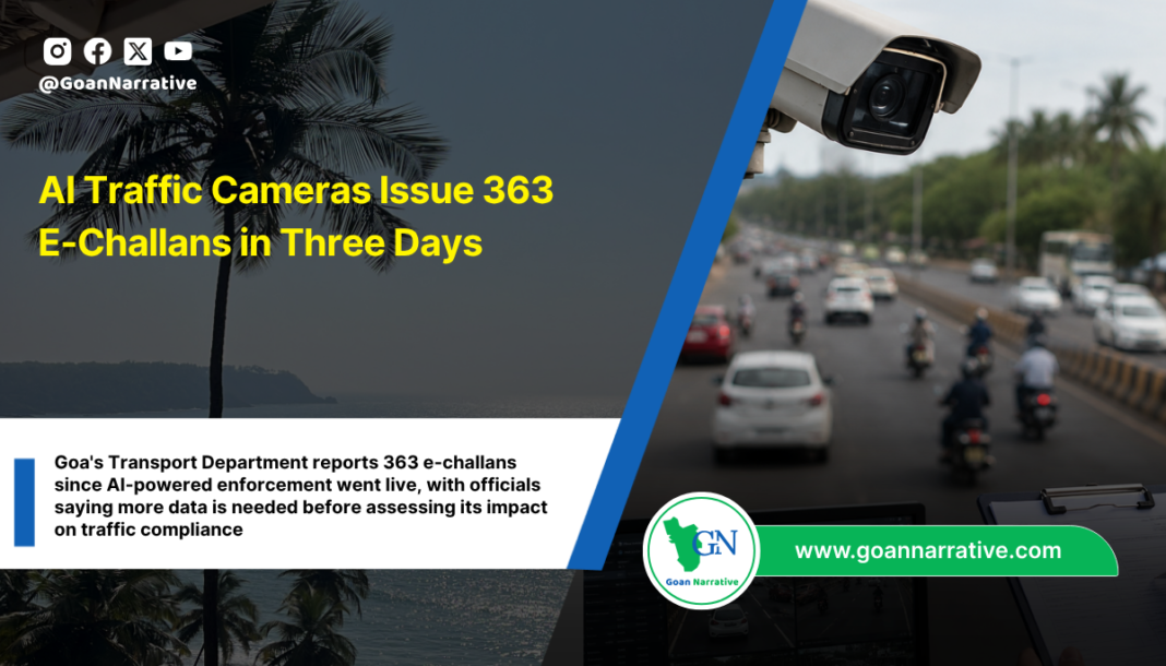 AI Traffic Cameras Issue 363 E-Challans in Three Days