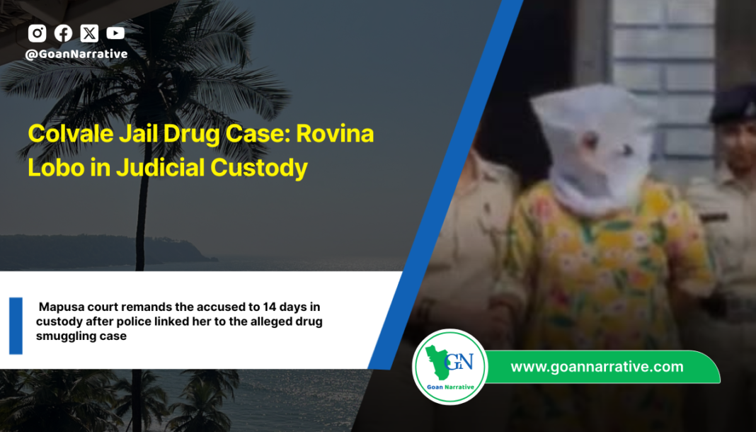 Colvale Jail Drug Case: Rovina Lobo in Judicial Custody