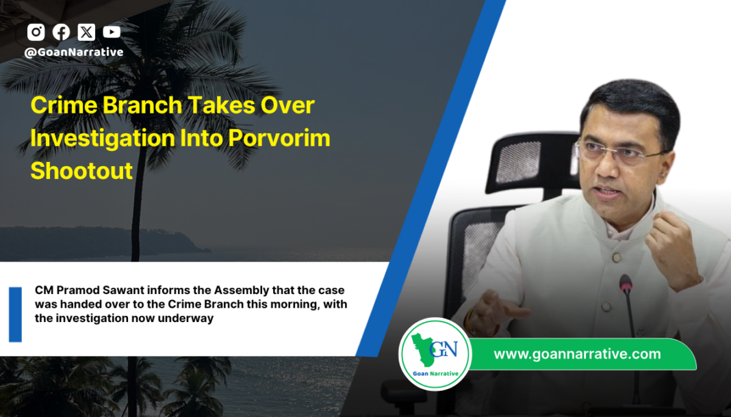 Crime Branch Takes Over Investigation Into Porvorim Shootout