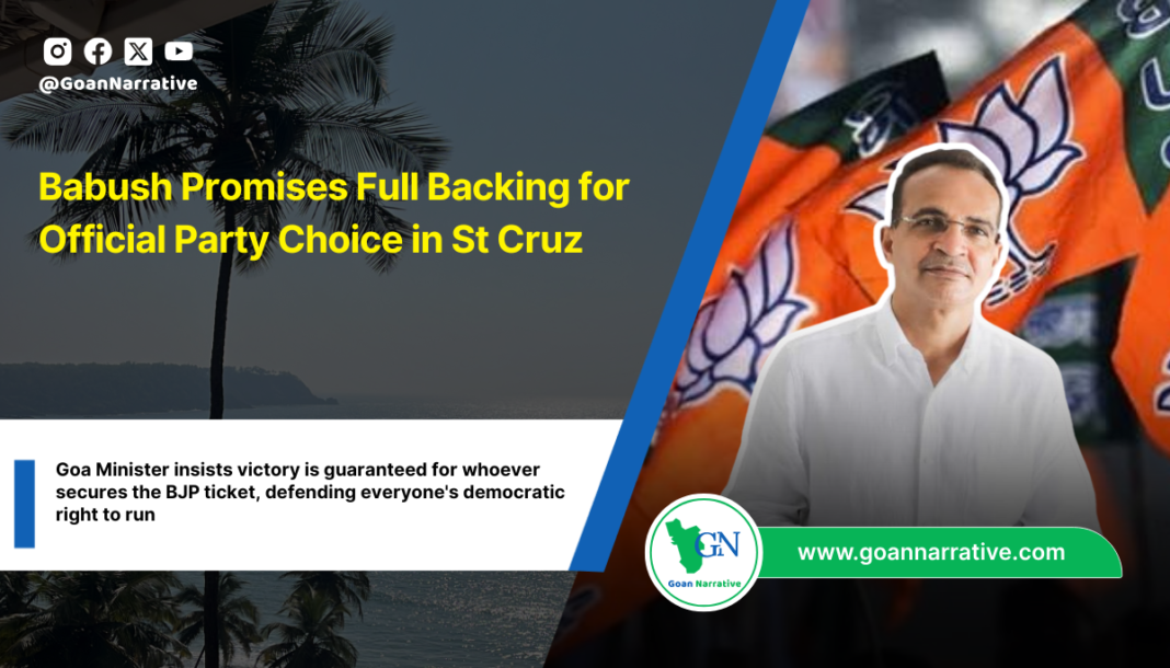 Babush Promises Full Backing for Official Party Choice in St Cruz